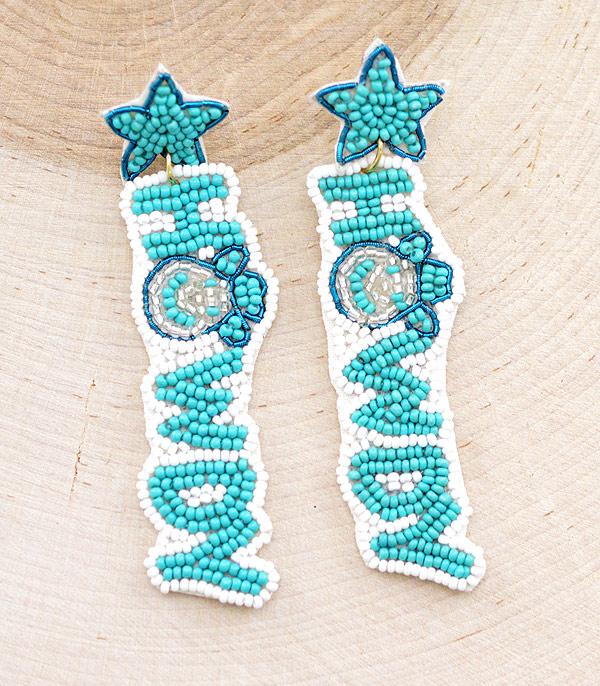 HOWDY TURQUOISE EARRINGS