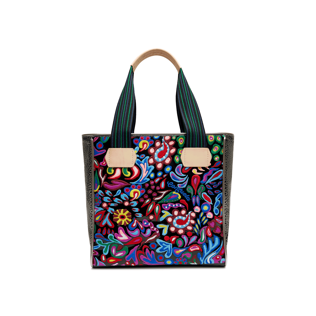 Mack Embroidered Classic Tote – Consuela