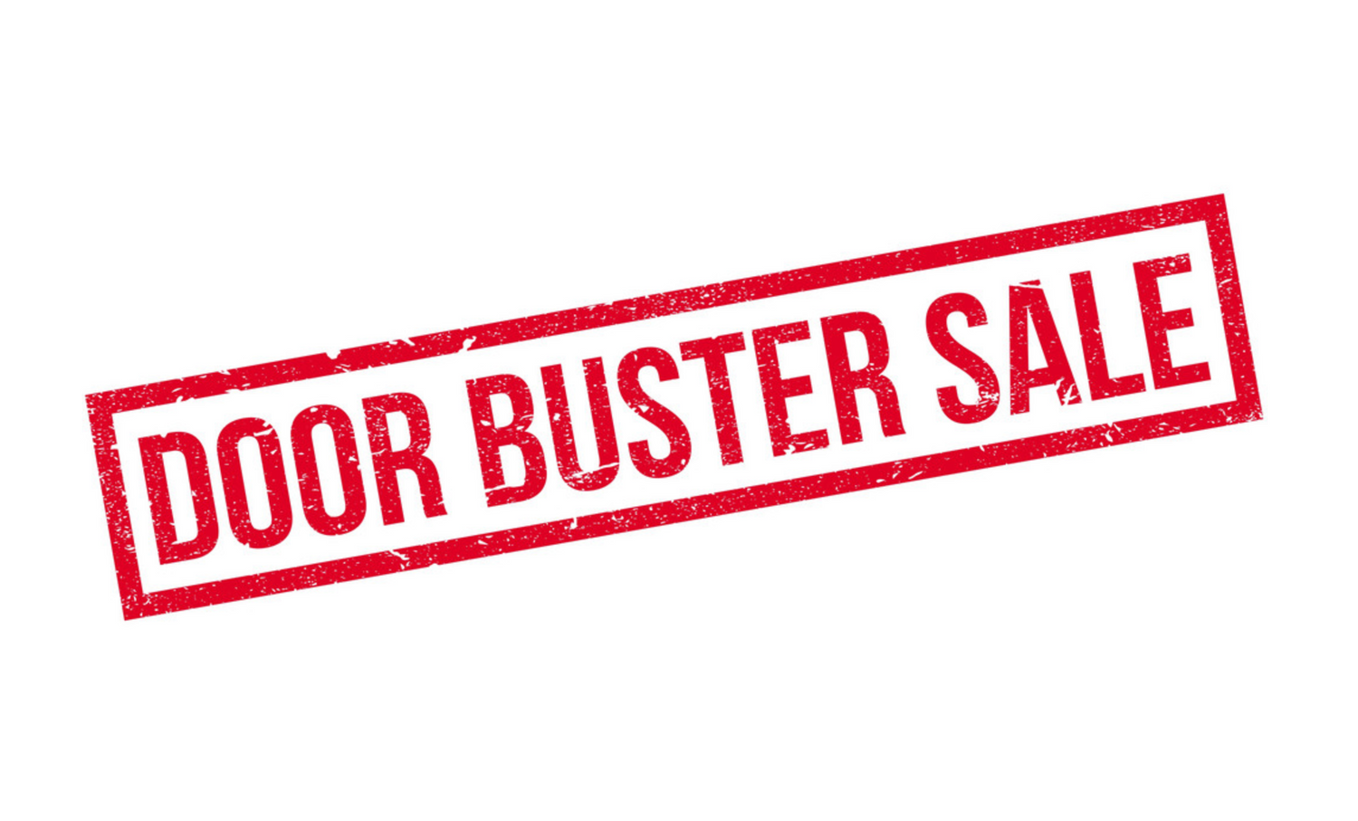 DOOR BUSTER SALE