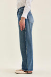 JUDY BLUE PETITE High Waist Rigid Magic MARLOW Arc DK Time Weathered Indigo