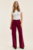 JUDY BLUE HIGH WAIST TUMMY CONTROL LUX RETRO WIDE WAVE POCKETS