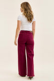 JUDY BLUE HIGH WAIST TUMMY CONTROL LUX RETRO WIDE WAVE POCKETS