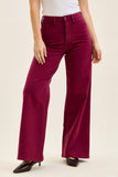 JUDY BLUE HIGH WAIST TUMMY CONTROL LUX RETRO WIDE WAVE POCKETS