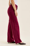 JUDY BLUE HIGH WAIST TUMMY CONTROL LUX RETRO WIDE WAVE POCKETS