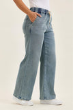 JUDY BLUE HIGH WAIST WILHELMINA BAGY MEDIUM STONE BLUE