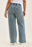 JUDY BLUE HIGH WAIST WILHELMINA BAGY MEDIUM STONE BLUE
