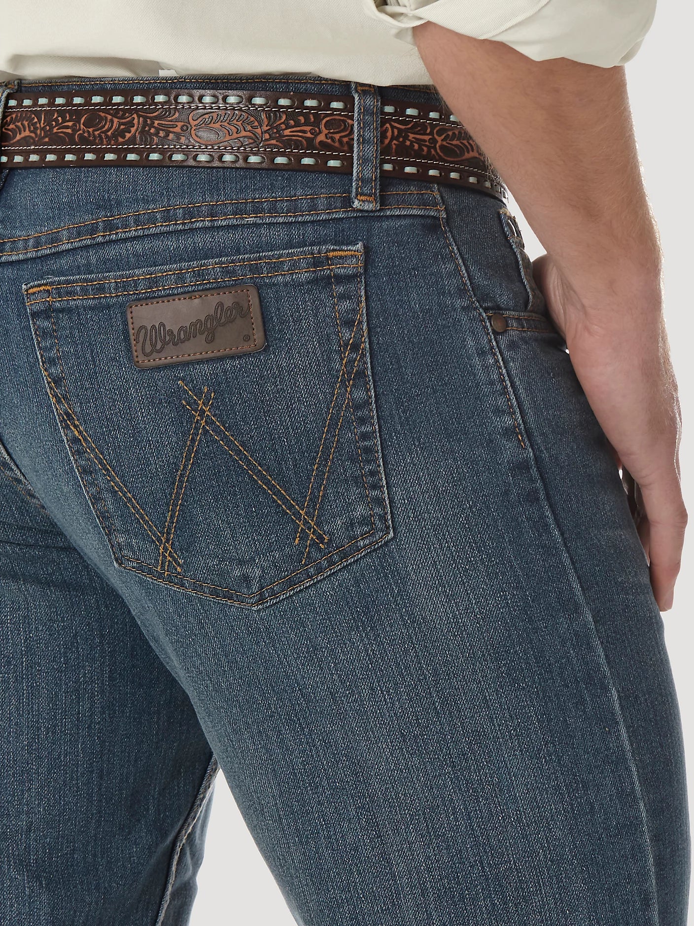 MEN'S WRANGLER 20X® ADVANCED COMFORT 02 COMPETITION SLIM JEAN - BARREL