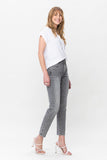 JUDY BLUE HIGH WAIST STONE WASH SLIM FIT JEANS