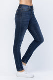 JUDY BLUE HIGH RISE RELAXED FIT - DARK STONE