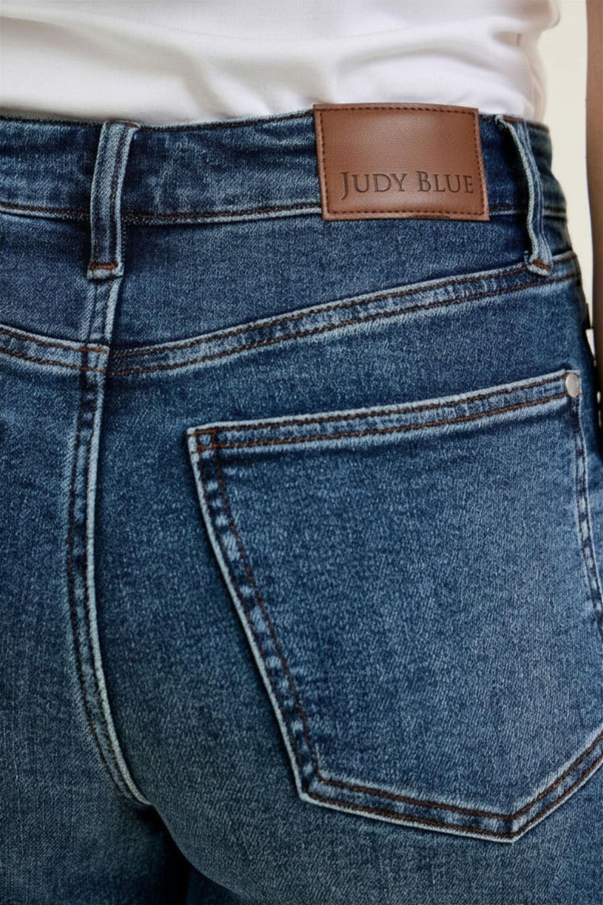 JUDY BLUE HIGH WAIST TUMMY CONTROL ANGELINA COLUMN DARK JEAN