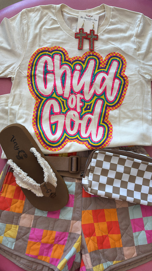 CHILD OF GOD TEE - CREAM