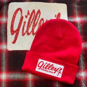 GILLEY'S PASADENA, TEXAS RED BEANIE