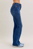 JUDY BLUE HIGH WAIST TUMMY CONTROL REGULAR BOOTCUT - DARK STONE