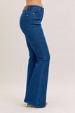 JUDY BLUE HIGH WAIST SPARKLE GLITTER DENIM FLARE