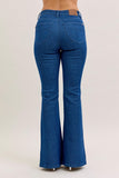 JUDY BLUE HIGH WAIST SPARKLE GLITTER DENIM FLARE