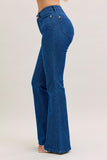 JUDY BLUE HIGH WAIST SPARKLE GLITTER DENIM FLARE