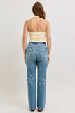 JUDY BLUE HIGH WAIST TUMMY CONTROL SLIM STRAIGHT JEANS
