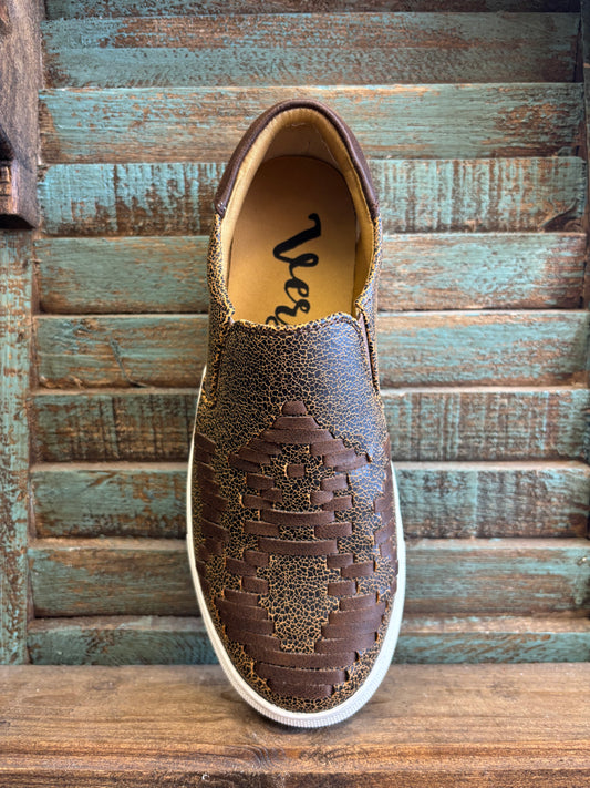 VERY G WOMEN'S MARIAN CHOCOLATE SLIP ON SHOE