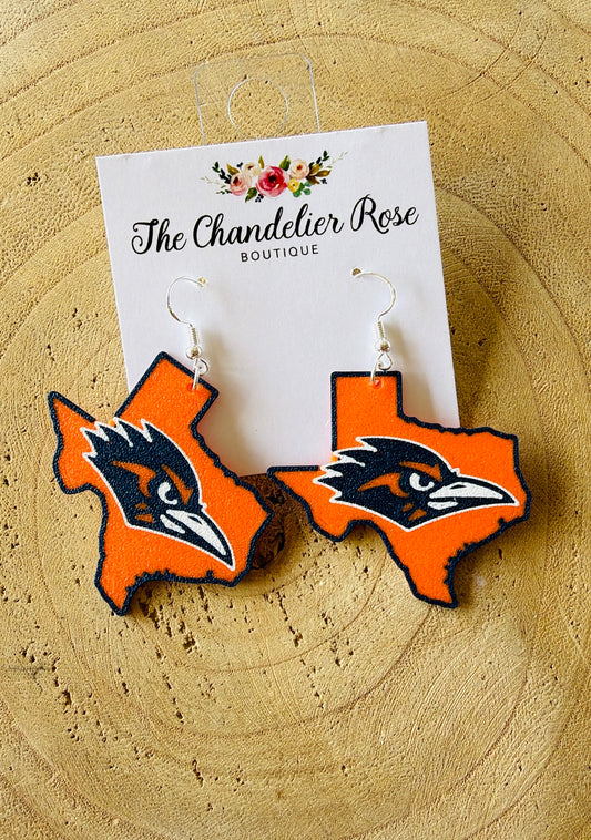 Roadrunner Texas Earrings