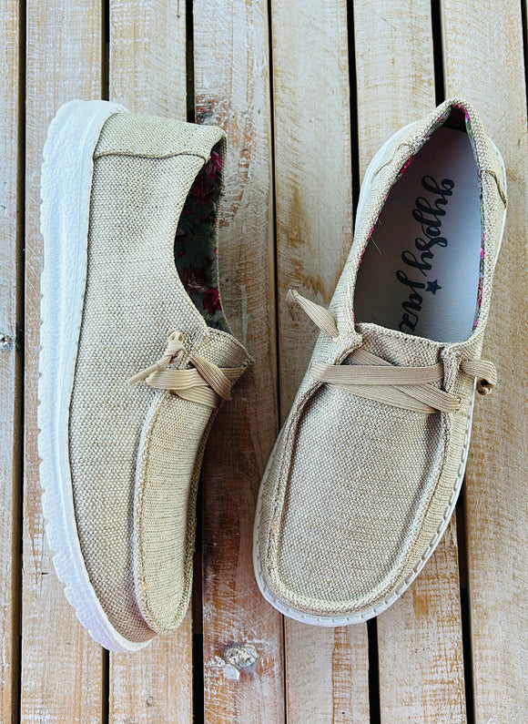 GYPSY JAZZ HOLLY 6 SHOES - NATURAL