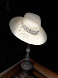 CORRAL ROSE STRAW HAT - NATURAL