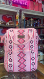 WRANGLER ALLOVER AZTEC PRINTED BACKPACK - PINK