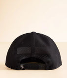 ARIAT MENS FLEXFIT 110 CAP SNAPBACK DESERT PATCH BLACK