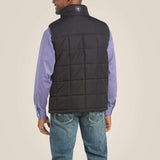 ARIAT MENS CRIUS INSULATED VEST - BLACK