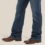 ARIAT MENS M4 LOW RISE STRETCH ADKINS BOOT CUT JEAN - TURNOUT