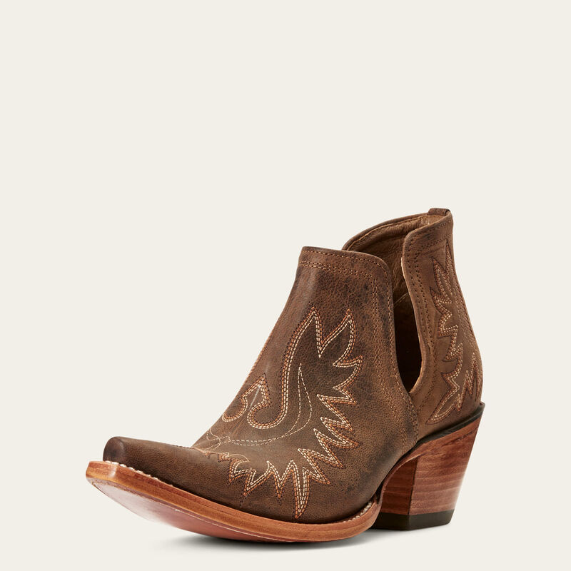 ARIAT DIXON X TOE WESTERN BOOT - WEATHERED BROWN