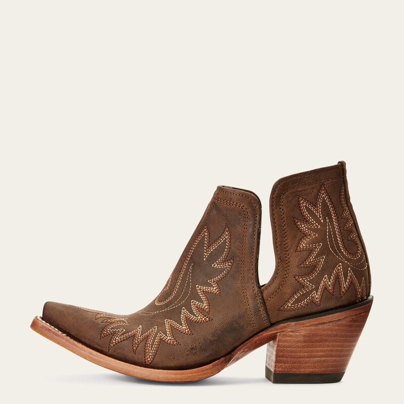 ARIAT DIXON X TOE WESTERN BOOT - WEATHERED BROWN