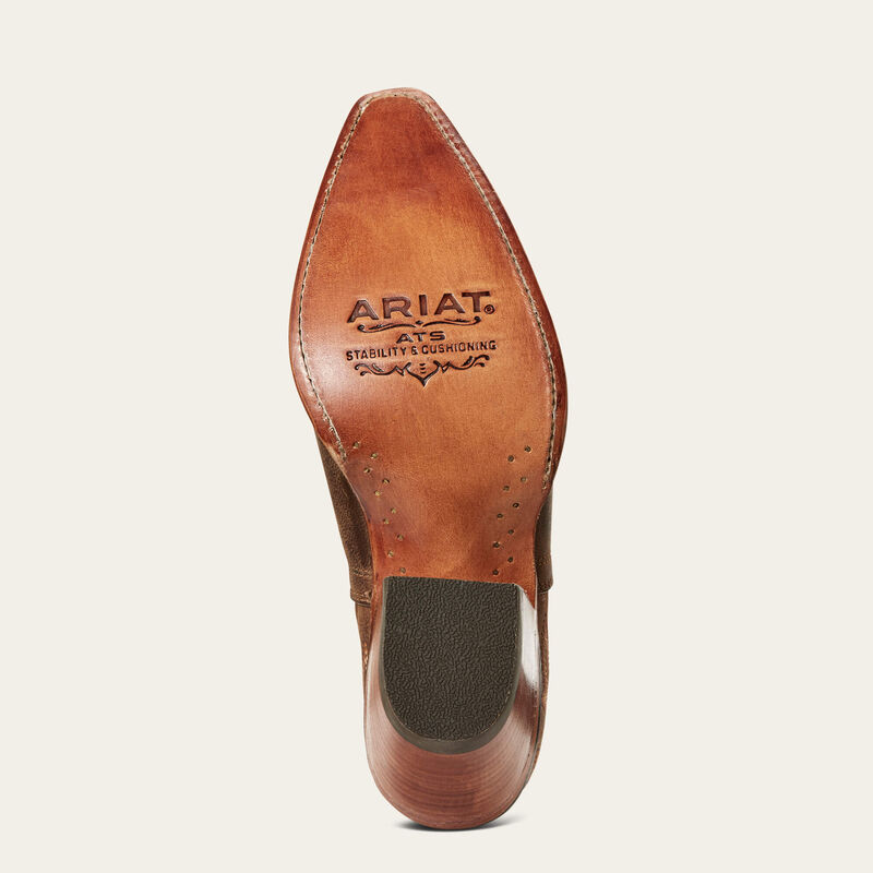 ARIAT DIXON X TOE WESTERN BOOT - WEATHERED BROWN