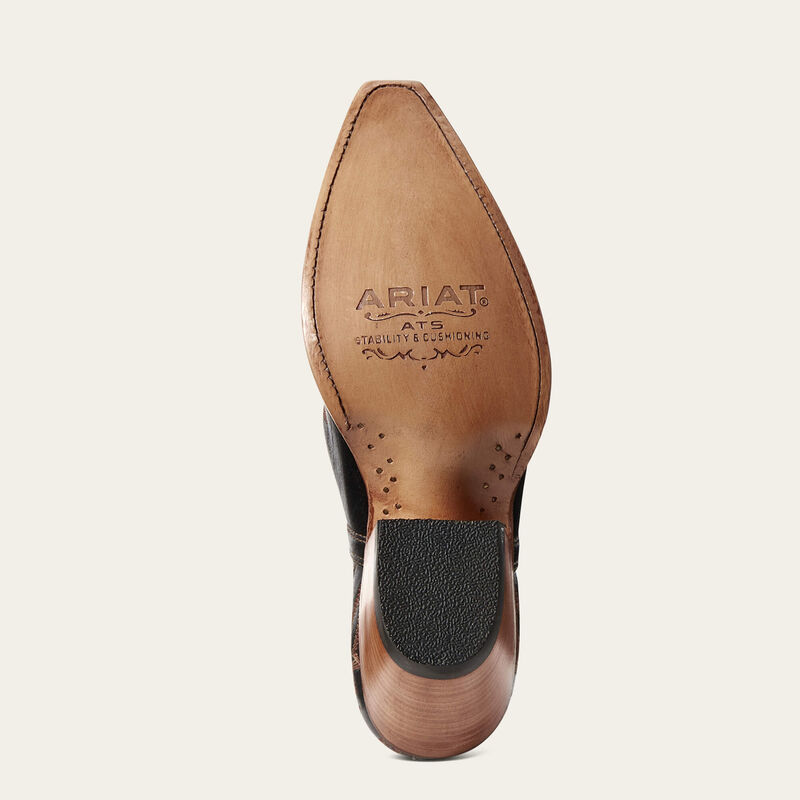 ARIAT DIXON X TOE WESTERN BOOT - BROOKLYN BLACK