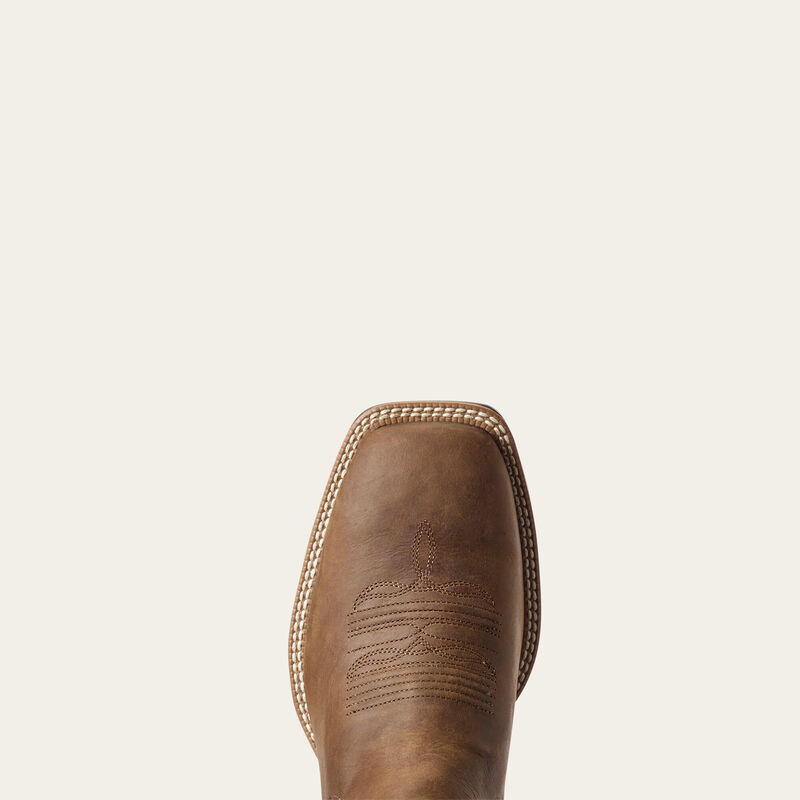 ARIAT MENS BOOKER ULTRA WESTERN BOOT - DISTRESSED TAN