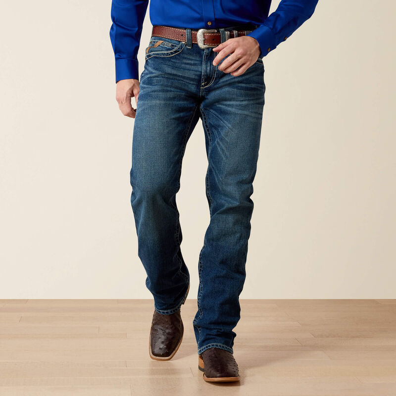 ARIAT MENS M2 RELAXED STRETCH ADKINS BOOT CUT JEAN - SUMMIT