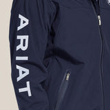 ARIAT MENS NEW TEAM SOFTSHELL JACKET - NAVY