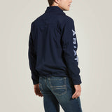 ARIAT MENS NEW TEAM SOFTSHELL JACKET - NAVY