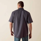 ARIAT MENS VENTTEK CLASSIC SHORT SLEEVE SHIRT - CHARCOAL