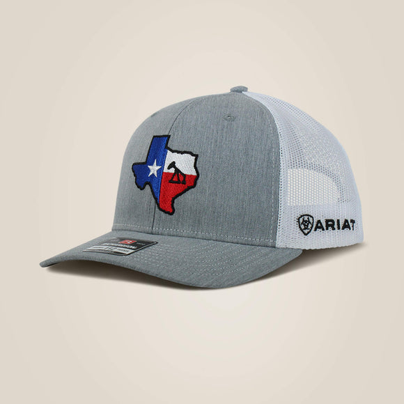 ARIAT MENS TEX FLAG PATCH TRUCKER CAP