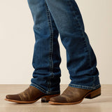 ARIAT MENS M4 RELAXED HUGO BOOT CUT FIT JEANS - BANNOCK