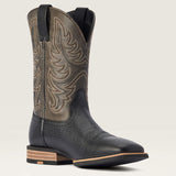 ARIAT MENS EVERLITE COUNTDOWN WESTERN BOOT - BLACK/SLATE GREY