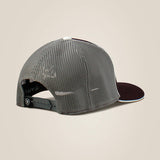 ARIAT MENS FF110 SB LARGE LOGO PATCH - BURGUNDY