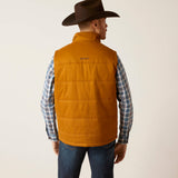 ARIAT MENS GRIZZLY 2.0 CANVAS CONCEAL AND CARRY VEST - CHESTNUT