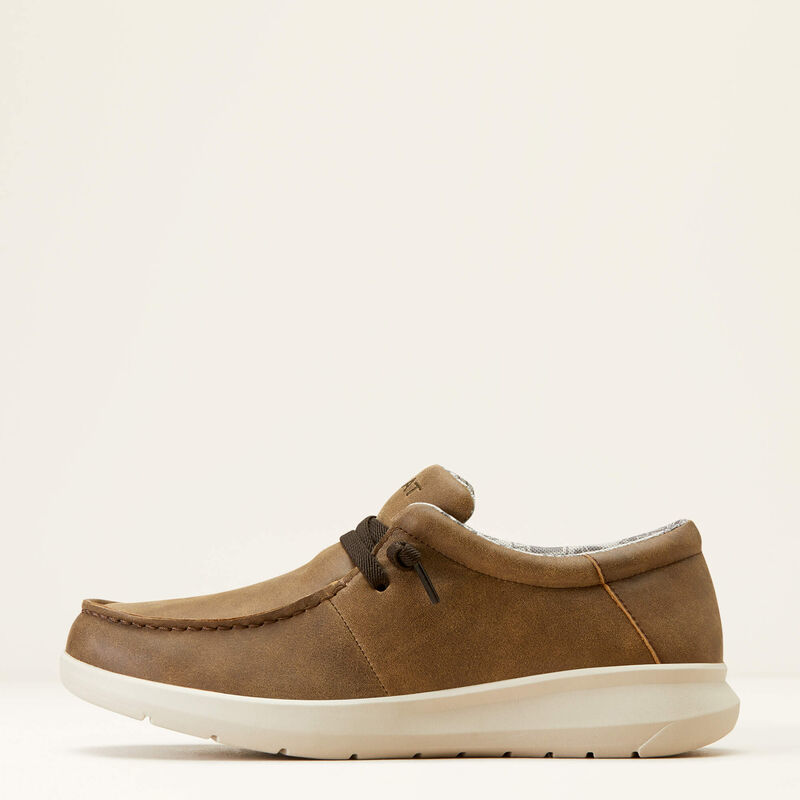 ARIAT MENS HILO BROWN BOMBER SHOES