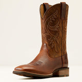 ARIAT MENS SLINGSHOT COWBOY BOOT - BEASTY BROWN|RUGGED TAN