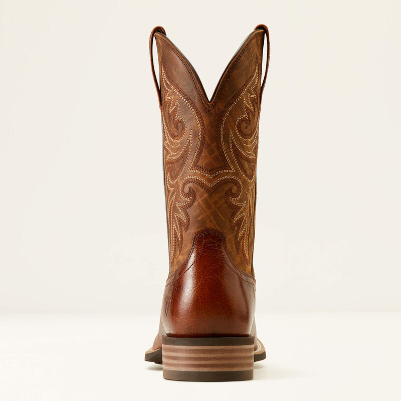 ARIAT MENS SLINGSHOT COWBOY BOOT - BEASTY BROWN|RUGGED TAN