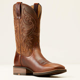 ARIAT MENS SLINGSHOT COWBOY BOOT - BEASTY BROWN|RUGGED TAN
