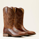 ARIAT MENS SLINGSHOT COWBOY BOOT - BEASTY BROWN|RUGGED TAN