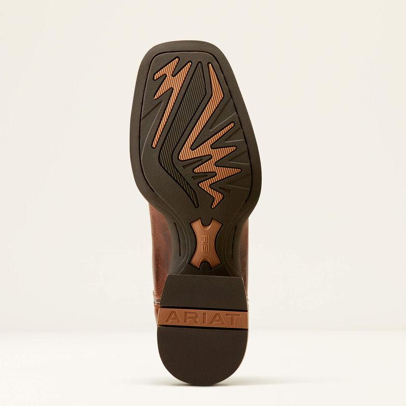 ARIAT MENS SLINGSHOT COWBOY BOOT - BEASTY BROWN|RUGGED TAN