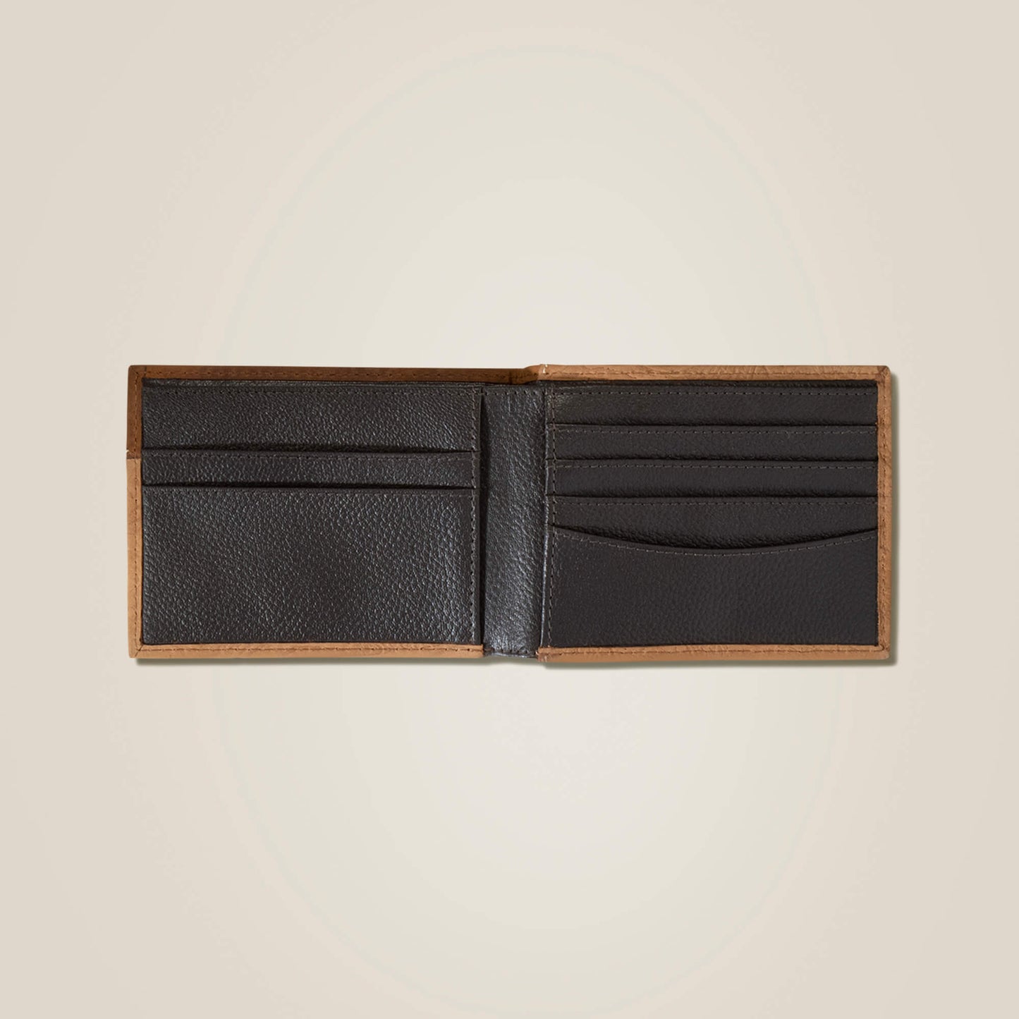 ARIAT BIFOLD WALLET FLORAL EMBOSSED BROWN
